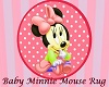 Baby Minnie Mouse Rug