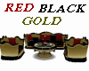 RED/BL/GOLD LIVINGROOM