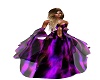 purple  dress
