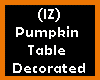 (IZ) Pumpkin Table Decor
