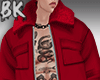 Jacket Red +Tattoo