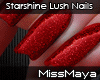 [M] Starshine Red Nails