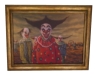 Framed Clown Art