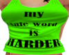 safe word Harder tank