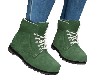 GREEN HIKING BOOTS