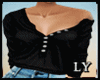 *LY* Sexy Black Sweater