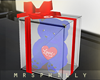 " VDay Gift Bear Blue