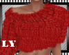*LY* Fur Winter Top Red