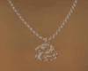 Diam Jap Dragon Necklace