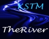 KSTM The River Sign