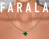Cleef Necklace / Green