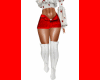 Red Mini Skirt-RLS