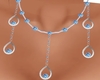 Tear Blue Topaz Necklace