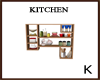 K-kitchen shelves mdf