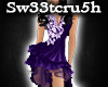 [S]Violet Passion Dress