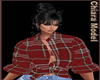 Knot plaid shirt