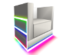 Neon Chair | Rainbow