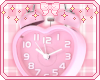 ♡heart alarm clock♡