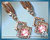 Zena Earrings Pink
