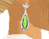 ~CA~Emerald Earrings