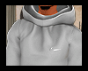 NK Gray Slim Hoodie