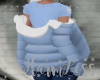 Baby Blue Puffer Jacket