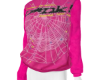 pink hoodie sp5der