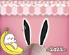 S! Bunny Ears Black