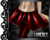 [Lo] Dark maid red skirt