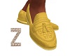 Z- Kye Yellow Loafers