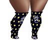 Yellow Dots Skull Boots