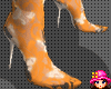 [7Days]Orange boots lace