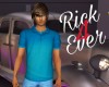 R4E BLUE GRADIENT POLO