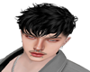 Black short haircut