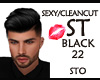 ST 0 BLACK 22