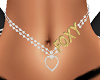 FOXY belly chain