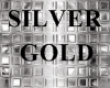 SILVER AND GOLD RUG