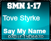 Tove Styrke: Say My Name
