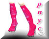 [PNYC]PVC CandyVdayBoots