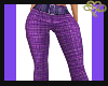 Purple Plaid Pants