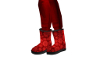 Kids Red Christmas Uggs