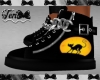 Black Cat Sneakers