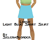 Loose Light Blue Skirt