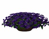 BASKET OF PURPLE FLOWERS