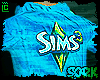 HODDIE BLUE CUSTOM SIMS