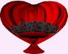 Amore Red Kissing Chair