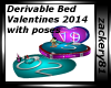 Derv Valentines Bed 2014