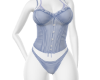 Lingerie Corset Blue