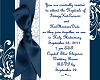 Blue Elegance Invite