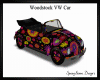 Woodstock VW Hippie Car
